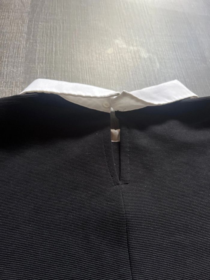 Robe tunique, taille L. Couleur noir, marque Zara trafaluc - photo numéro 3