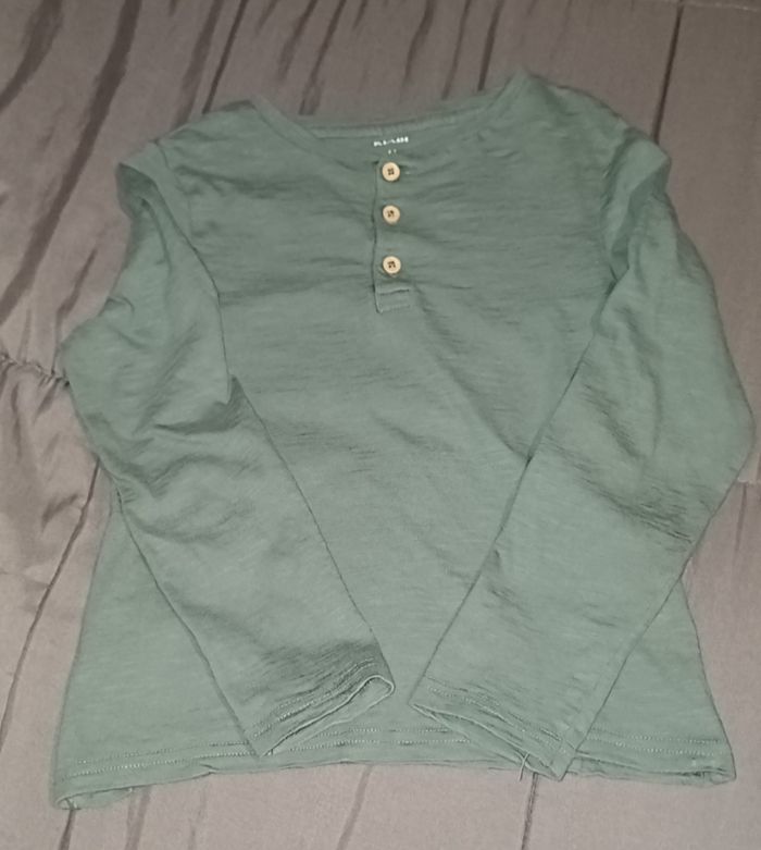 T shirt manche longue uni