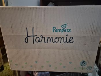 Paquet de 132 couches Harmonie taille 5 neuf