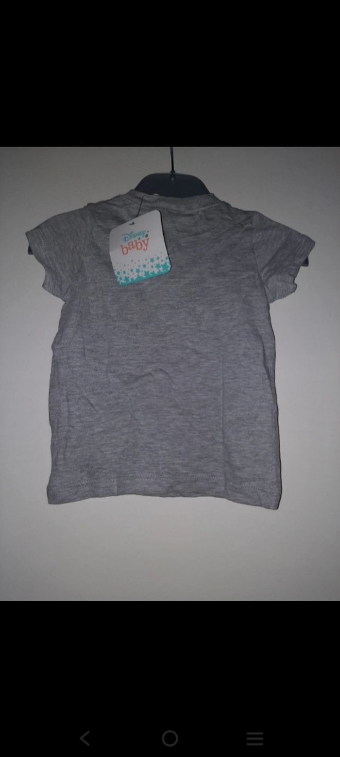 Tee shirt Mickey Disney taille 6 mois - photo numéro 2