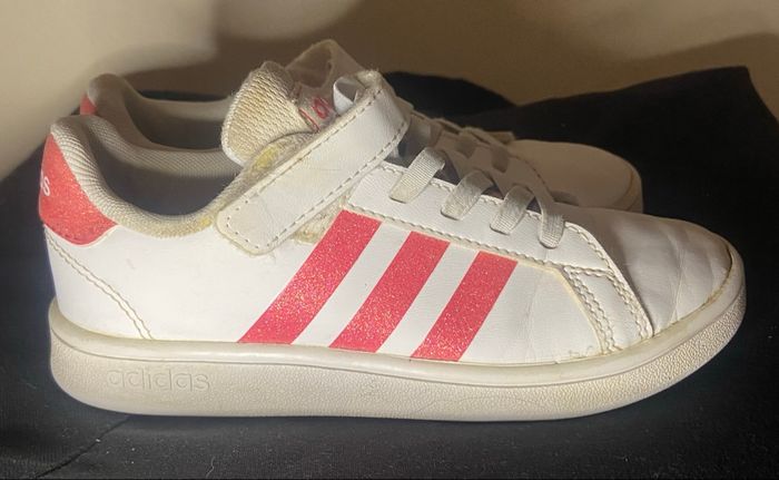 Baskets »Adidas »blanches et roses - photo numéro 3