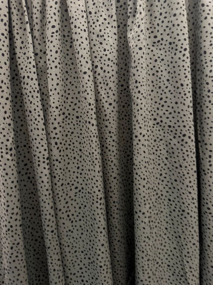 Jupe longue kaki à pois noirs SHEIN T.36 - photo numéro 2
