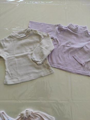 Lot hauts sous pull fille