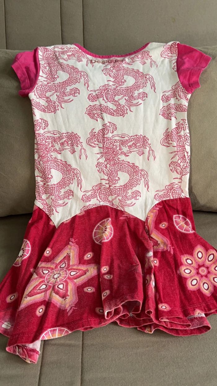 Robe fille desigual taille 2 3 ans 🌺 🐉 - photo numéro 4