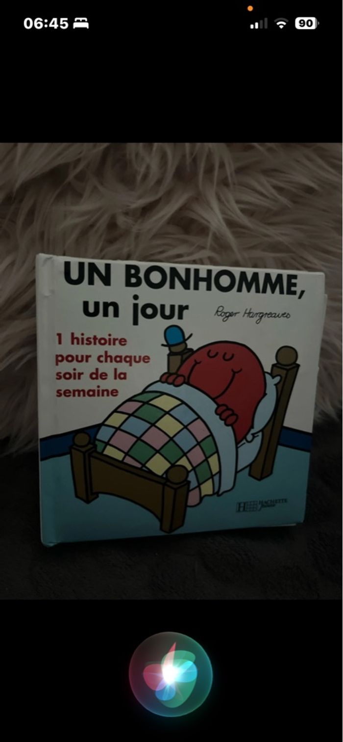 Petit livre un bonhomme un jour