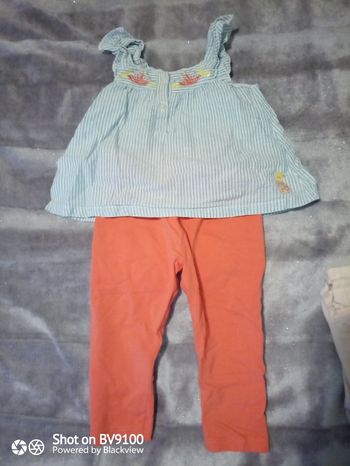 Ensemble haut et leeging 12 mois