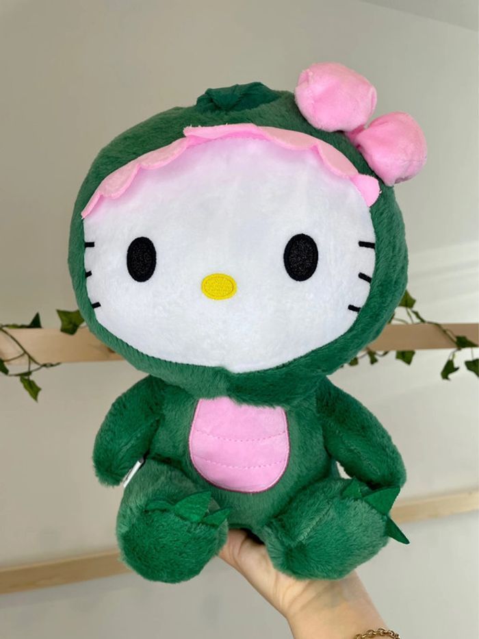 Peluche Sanrio Hello Kitty dinosaure - photo numéro 16
