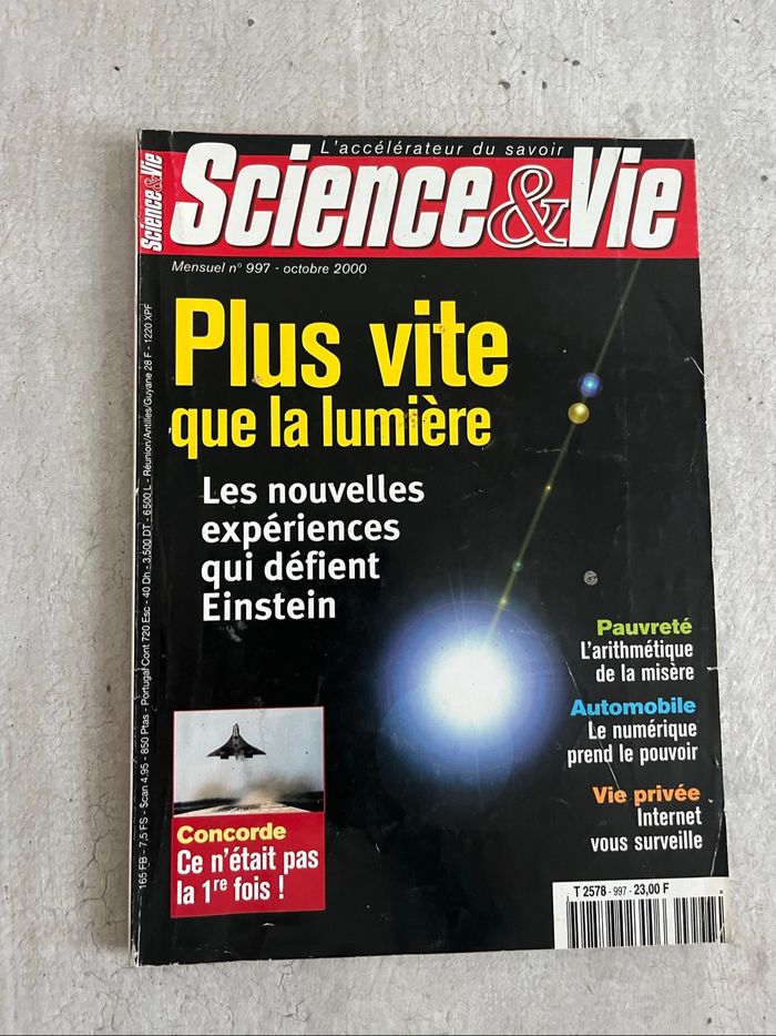 Science et vie numéro 997 et 998 - photo numéro 2