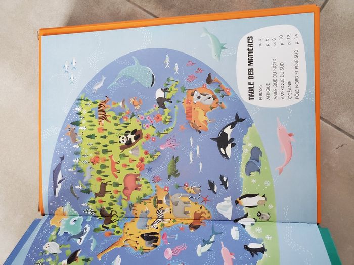 Le monde des animaux- livre et puzzle - photo numéro 2