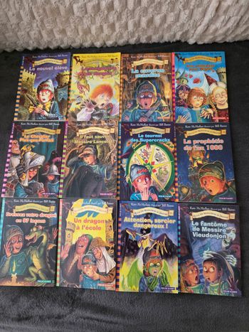 Lots de 12 livres école des massacreur  de dragons
