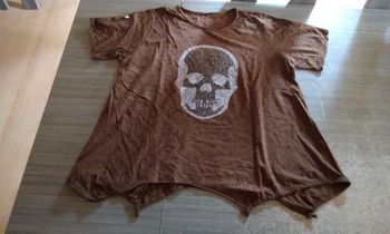 T-shirt tête de mort