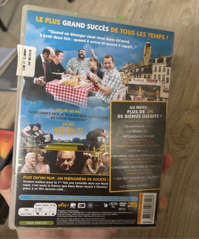dvd bienvenue chez les ch’tis - photo numéro 2