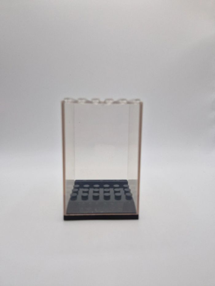 Vitrine pour figurine type lego