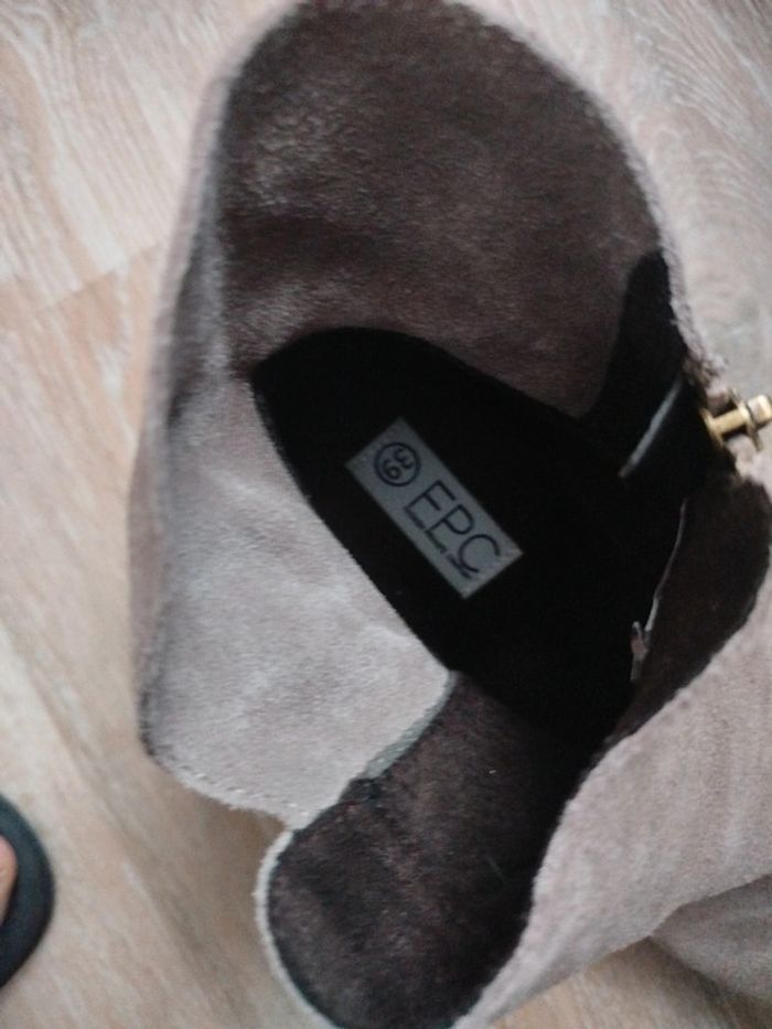 Bottines daim - photo numéro 4