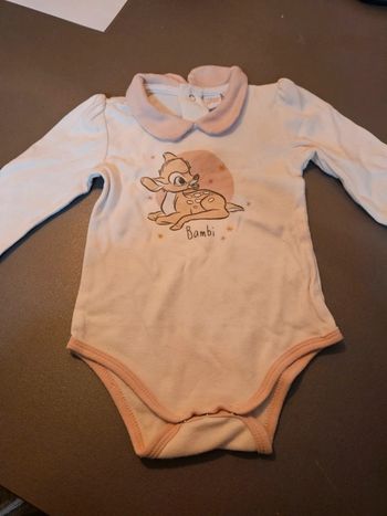 Body manche longue disney