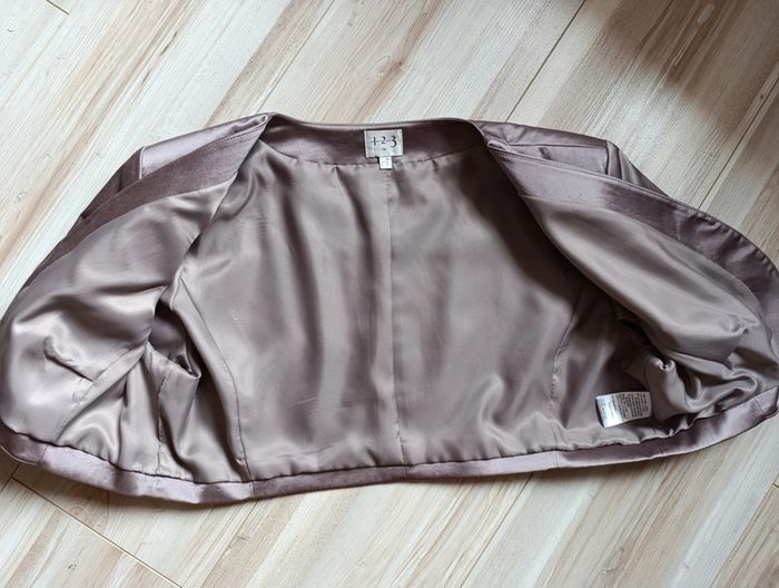 Veste Boléro blazer court cérémonie t44 - photo numéro 4