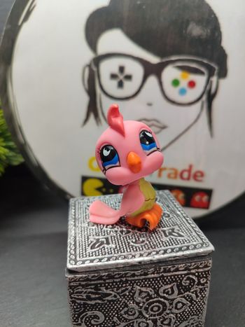 Lps01308 My littlest Petshop Pet Shop cacatoes 854  bird cockatoo Hasbro