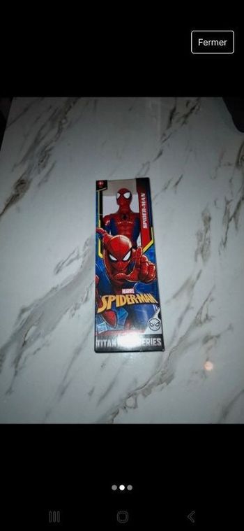 Figurine spider-man Marcel