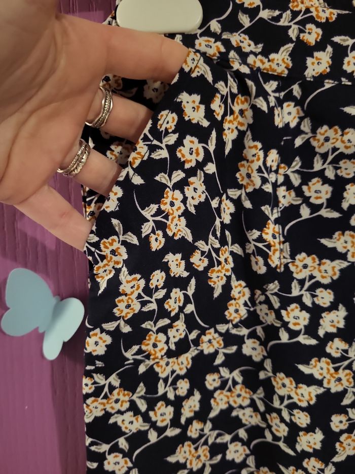 Pantalon fluide fleuri - photo numéro 2