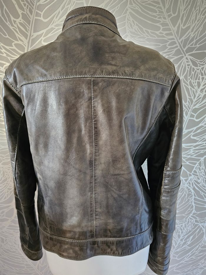 Veste cullister taille M en 100 % cuir d agneau - photo numéro 5