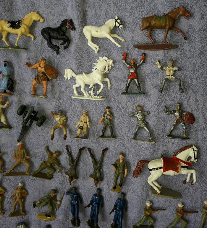 Starlux Timpo et autres figurines vintage années 60 - 70 . - photo numéro 5