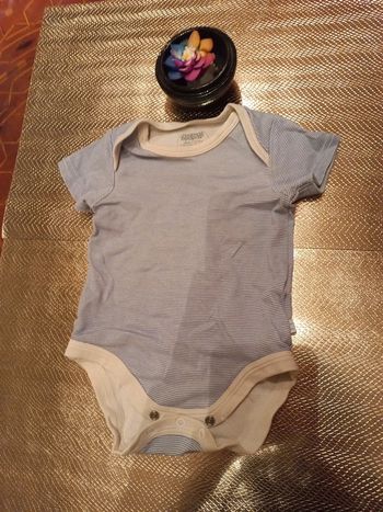 Joli body rayé mixte