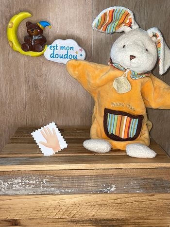 NAT206 doudou lapin 🐰 babynat