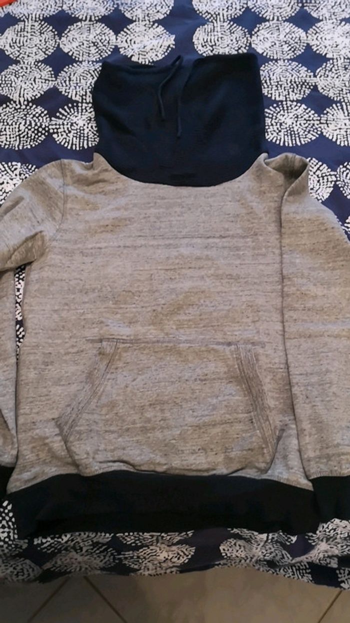 #sweetshirt homme gris taille L