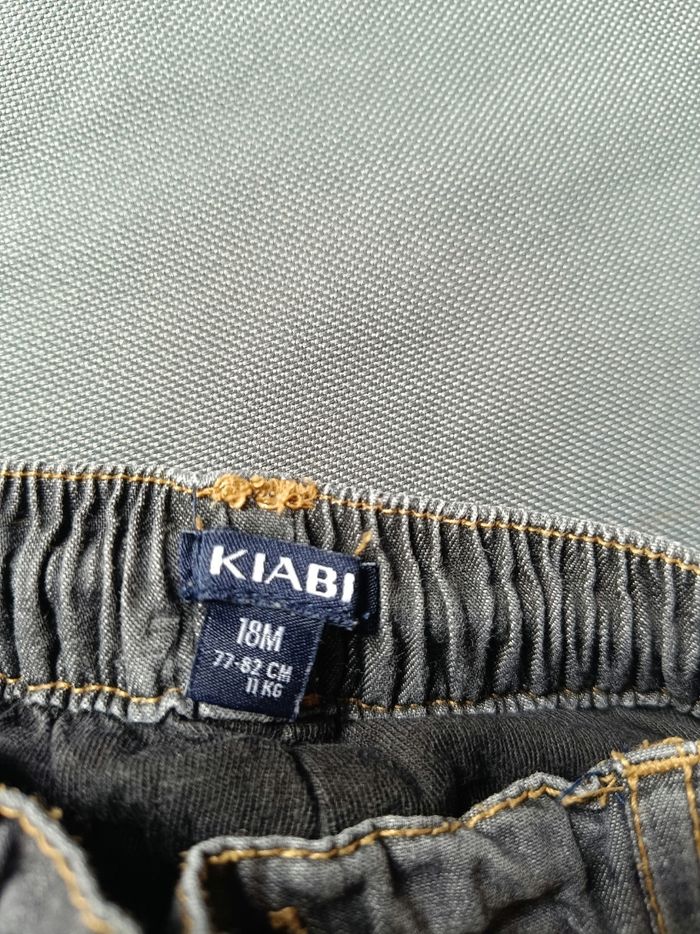 Jean gris fin 🦕 Taille 18 mois - photo numéro 3