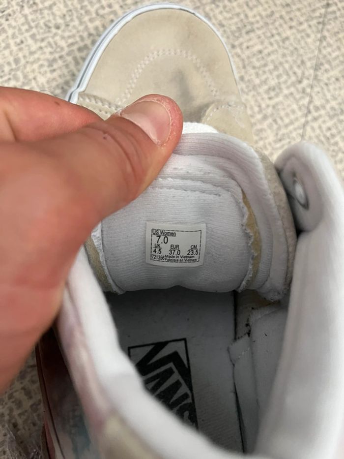 Baskets Vans Pour Femme / Filles Taille (37) - photo numéro 8