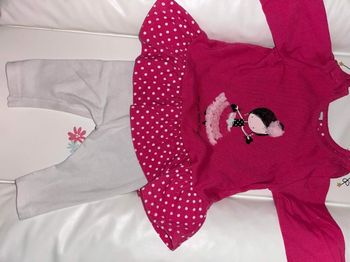 Ensemble rose et blanc