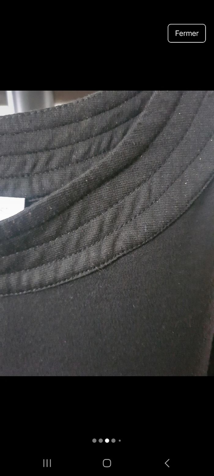 Robe noir pailleté de chez cache cache - photo numéro 3