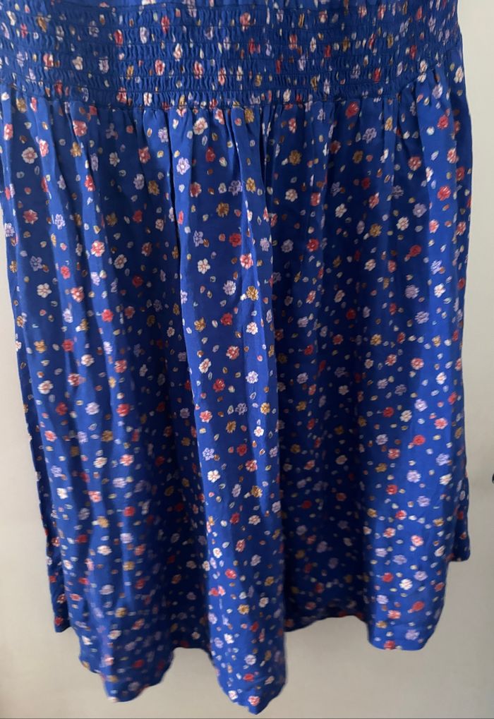 Robe bleu à fleurs - photo numéro 5