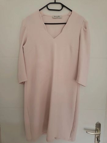 Robe rose poudré