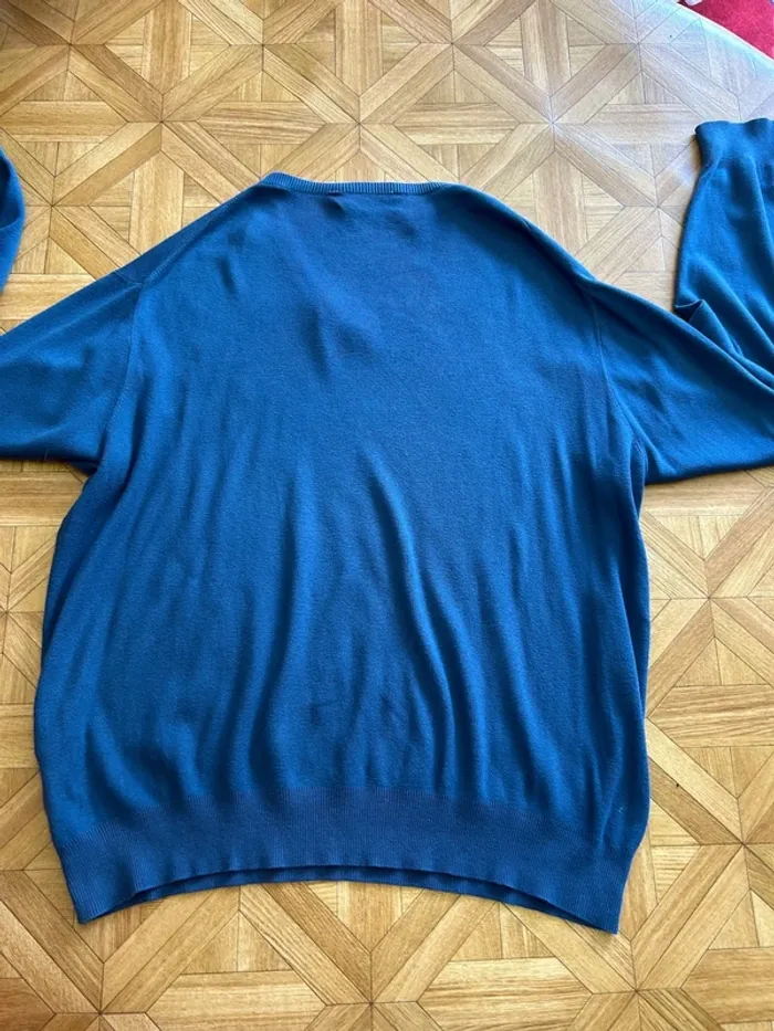 Pull homme polo, homme Ralph Lauren, bleu, taille 42 taille XL - photo numéro 6