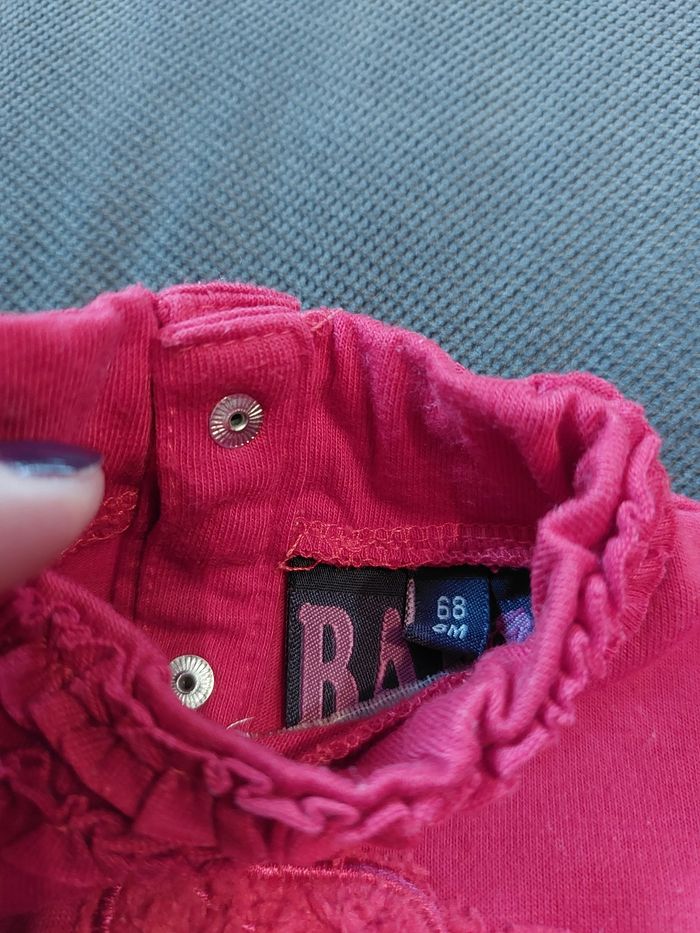 Lots de t-shirts ML 6mois - photo numéro 9