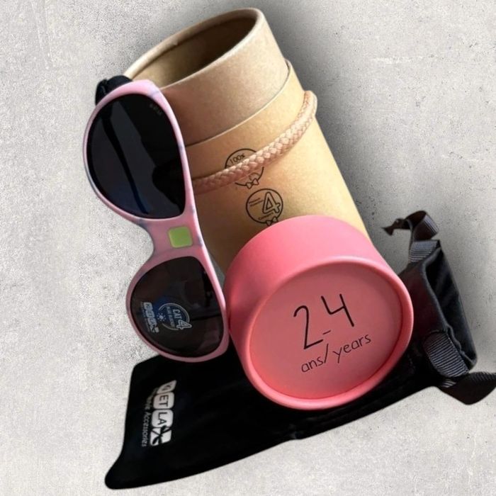 Lunettes Enfants Ki Et La – Catégorie 4 – 2/4 ans – Rose