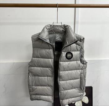 Doudoune sans manches grise (L) – Etat Neuf