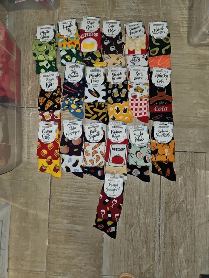 Chaussettes dépareillées