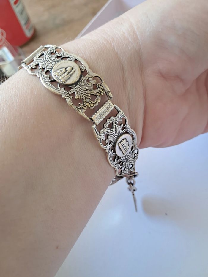 Bracelet vintage souvenir de Paris - photo numéro 5