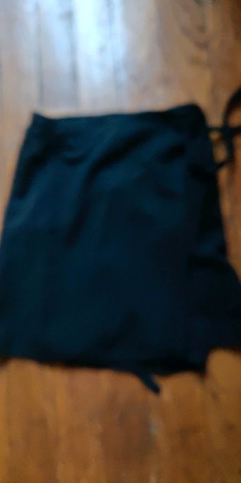Jupe portefeuille noir taille 38