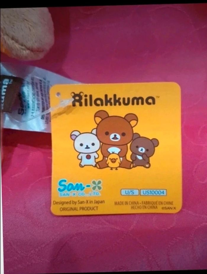 Peluche enfant Rilakkuma Neuf Claire's - photo numéro 4