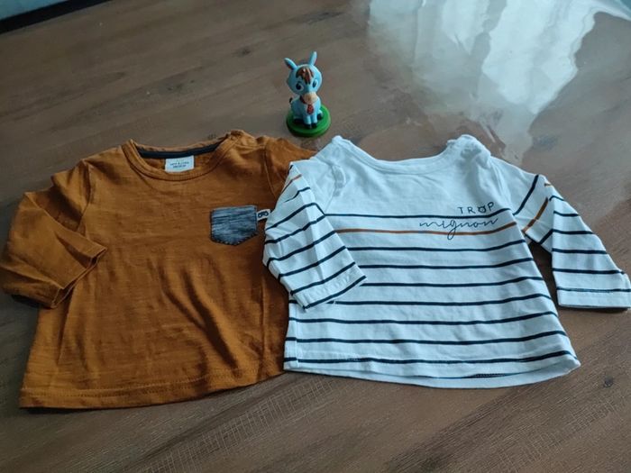 2 tee shirts manches longues TAO