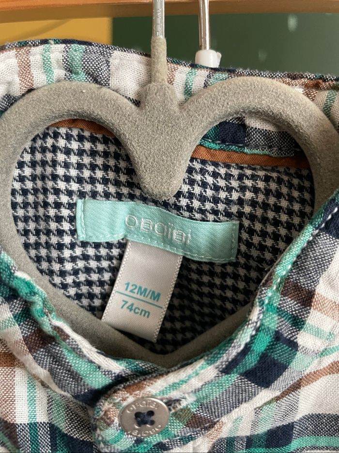 Ensemble chemise à carreaux - photo numéro 4