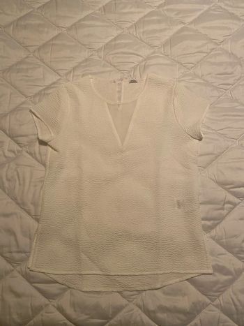 T shirt femme blanc taille s pimkie neuf