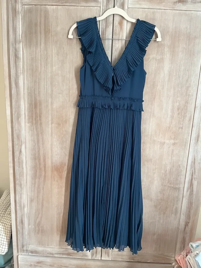 Robe Rachel t. 34 bleu océan - photo numéro 2