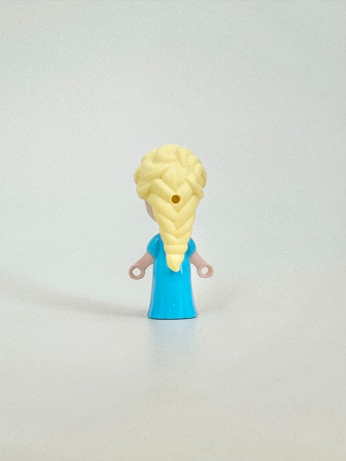 Lego Figurines Disney, La Reine des Neiges : micro-doll Elsa, robe bleue et argentée - photo numéro 3
