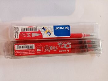4 Recharges pour crayon pilot M 0,7mm