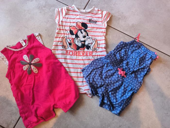 Lot 36 pièces fille 6 mois - photo numéro 5