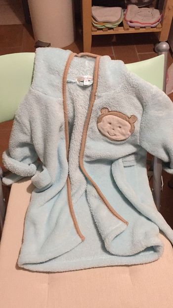 Peignoir bleu ciel
